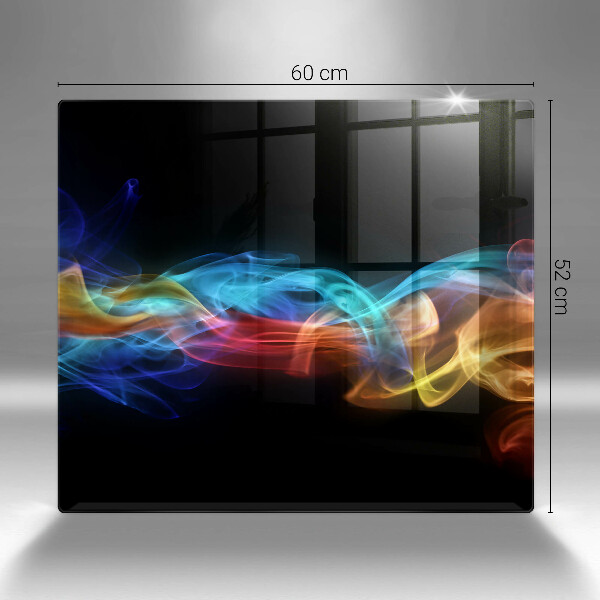 Herdplattenabdeckung Bunter Rauch