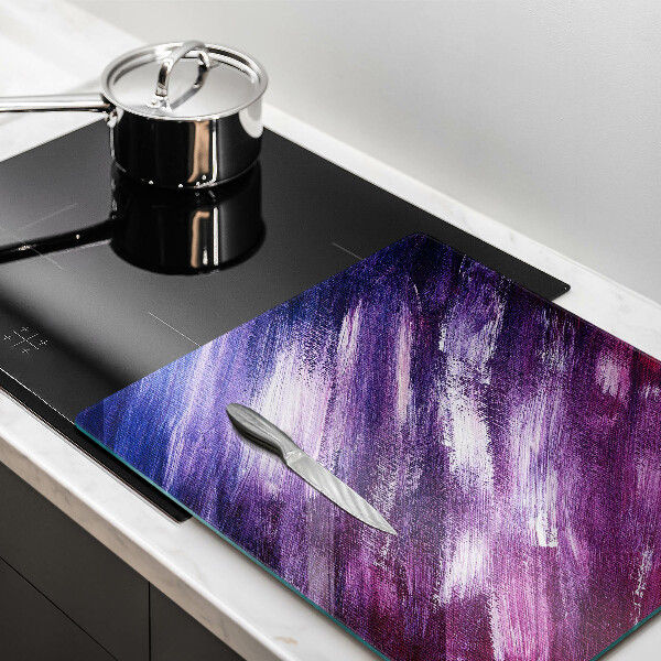 Ceranfeldabdeckung Abstraktion malen