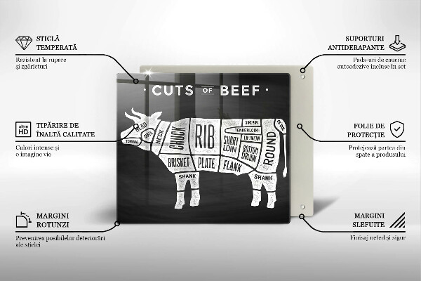 Ceranfeld schutz Kuhfleisch Rindfleisch
