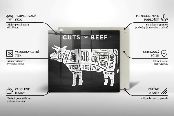 Ceranfeld schutz Kuhfleisch Rindfleisch