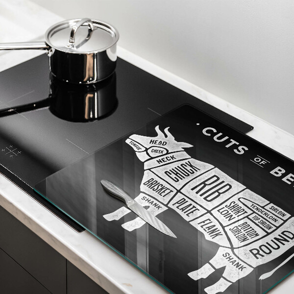 Ceranfeld schutz Kuhfleisch Rindfleisch