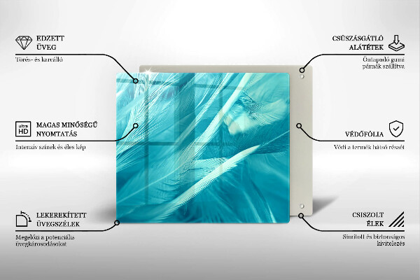 Ceranfeld schutz Zarte Federn