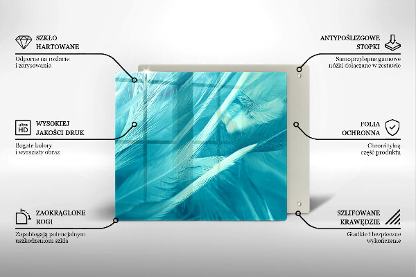 Ceranfeld schutz Zarte Federn