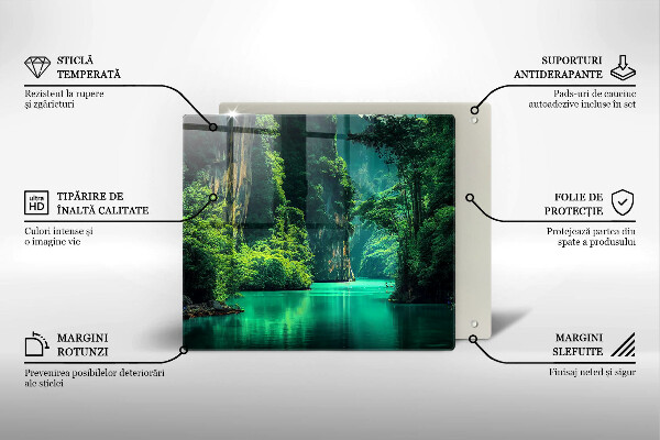 Ceranfeld schutz Lagunenlandschaft