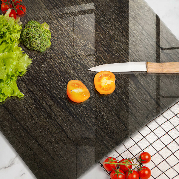 Herdplattenabdeckung Textur der Holzrinde