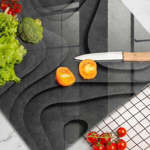 Herdplattenabdeckung 3D-Steinformen