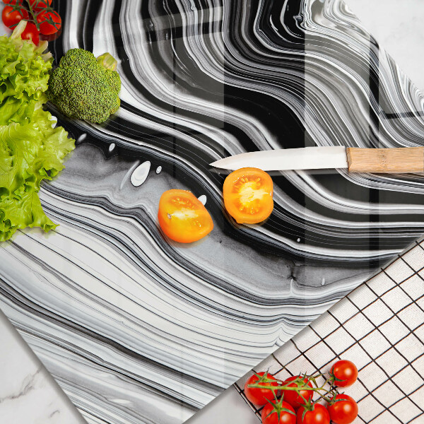 Ceranfeldabdeckung Tintenabstraktion