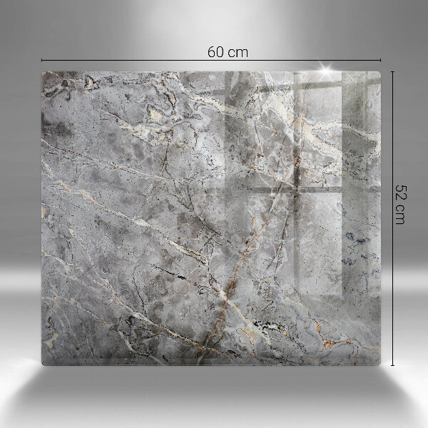 Ceranfeldabdeckung Steinstruktur