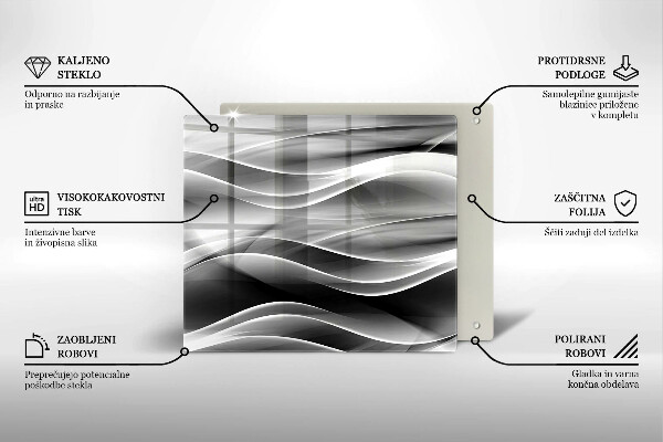 Ceranfeld schutz Abstraktion sanfte Linien