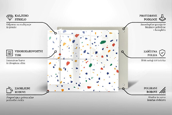 Ceranfeld schutz Buntes Steingut