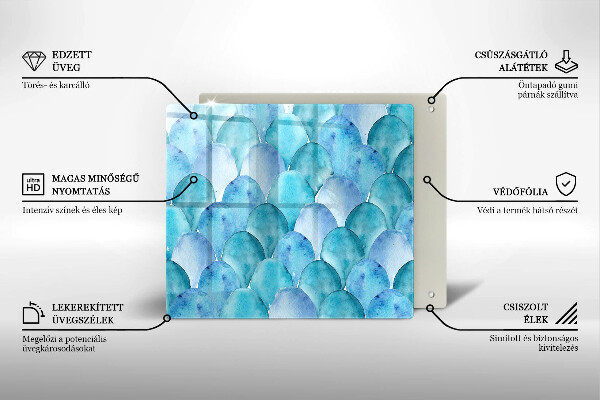 Ceranfeld schutz Aquarellskalen