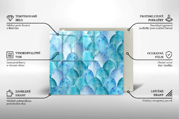 Ceranfeld schutz Aquarellskalen