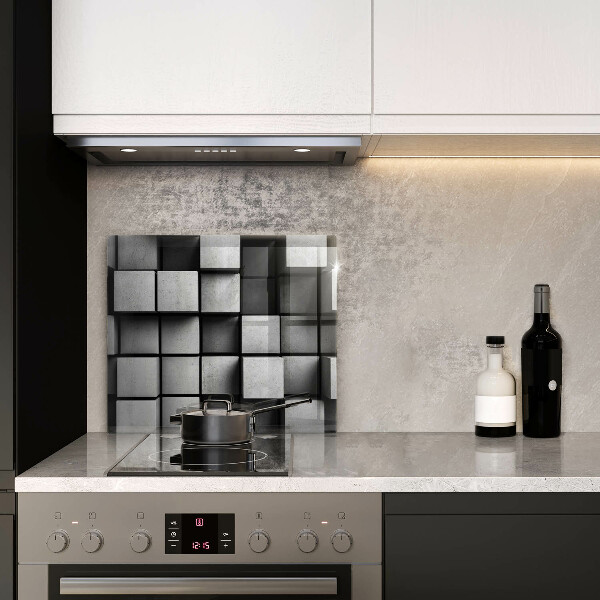 Ceranfeld schutz 3D-Geometriehintergrund