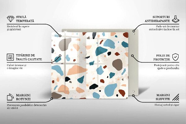 Ceranfeld schutz Dekoratives Steinzeug