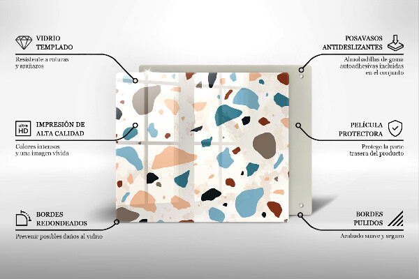 Ceranfeld schutz Dekoratives Steinzeug