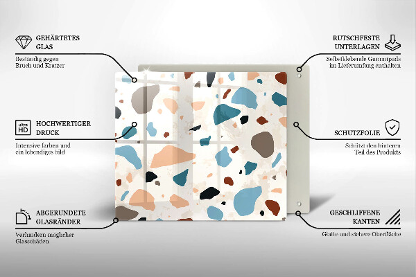 Ceranfeld schutz Dekoratives Steinzeug