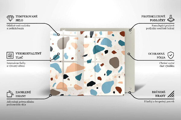 Ceranfeld schutz Dekoratives Steinzeug