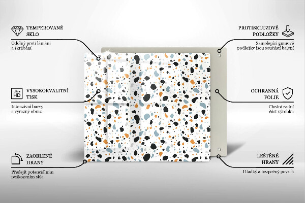Ceranfeld schutz Dekoratives Steinzeug