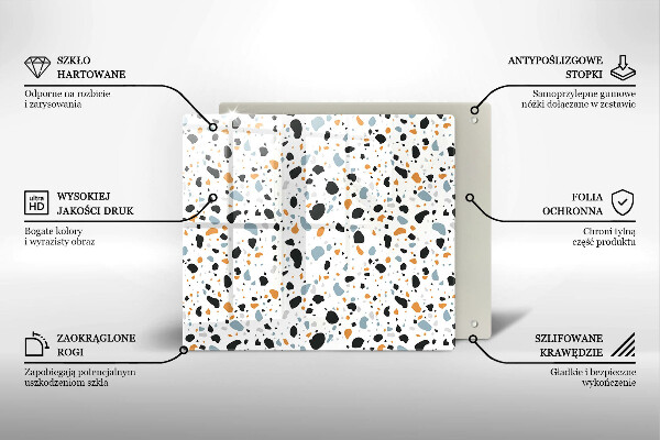 Ceranfeld schutz Dekoratives Steinzeug