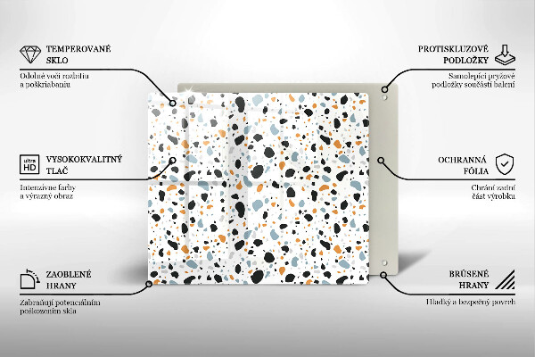 Ceranfeld schutz Dekoratives Steinzeug