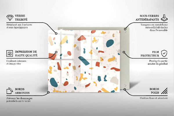 Ceranfeld schutz Dekoratives Steinzeug