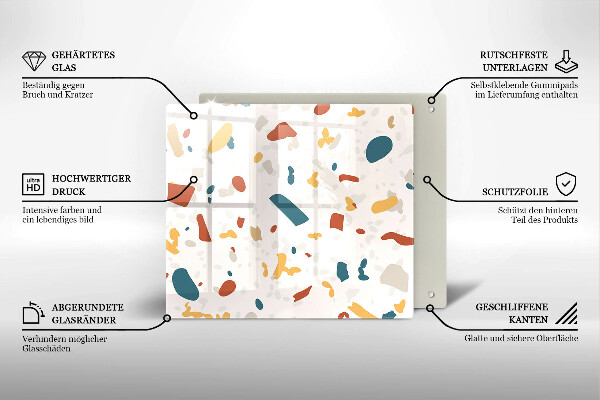 Ceranfeld schutz Dekoratives Steinzeug