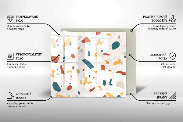 Ceranfeld schutz Dekoratives Steinzeug