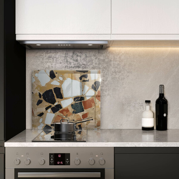 Ceranfeld schutz Dekorativer Steinteller