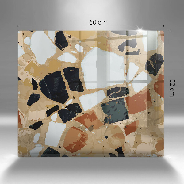 Ceranfeld schutz Dekorativer Steinteller