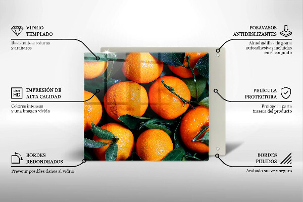 Ceranfeld schutz Orangenfrucht