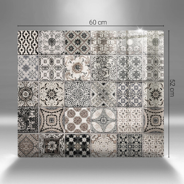 Herdplattenabdeckung Dekorative Fliesen