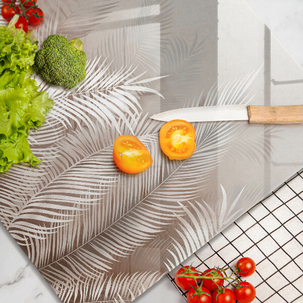 Ceranfeld schutz Boho-Vegetationsblätter