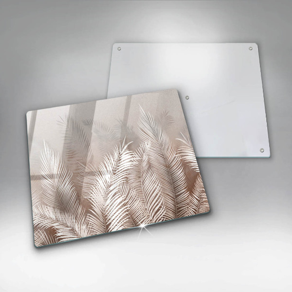 Ceranfeld schutz Boho-Vegetationsblätter