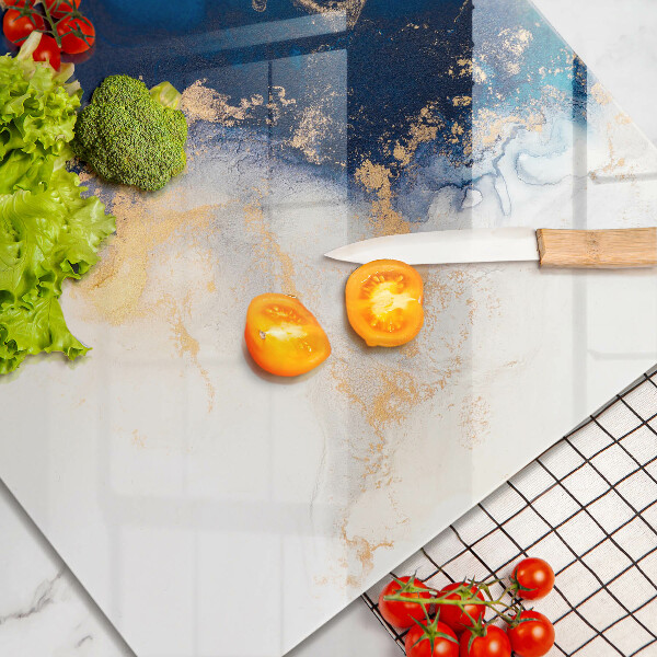 Ceranfeld schutz Abstraktion mit Blau