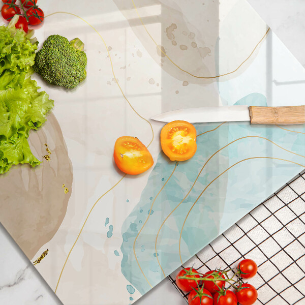 Ceranfeld schutz Helle Boho-Formen