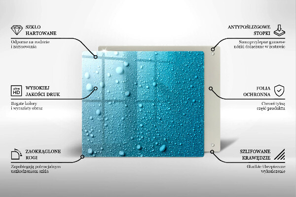 Ceranfeld schutz Wassertropfen
