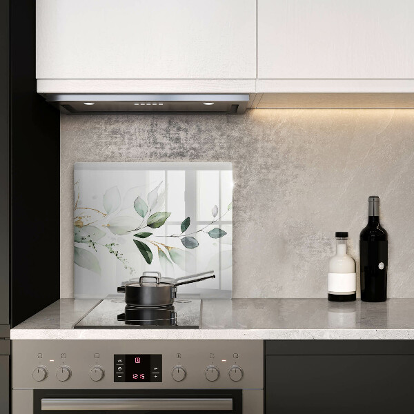 Ceranfeld schutz Aquarellblätter