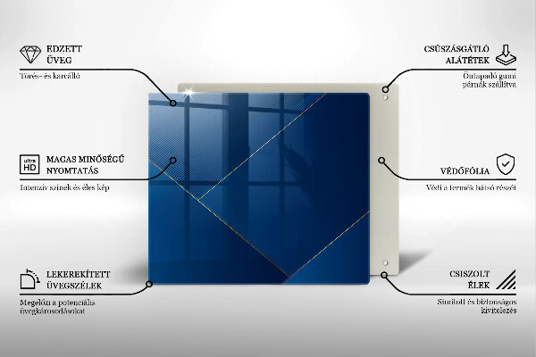 Ceranfeld schutz Moderner Hintergrund