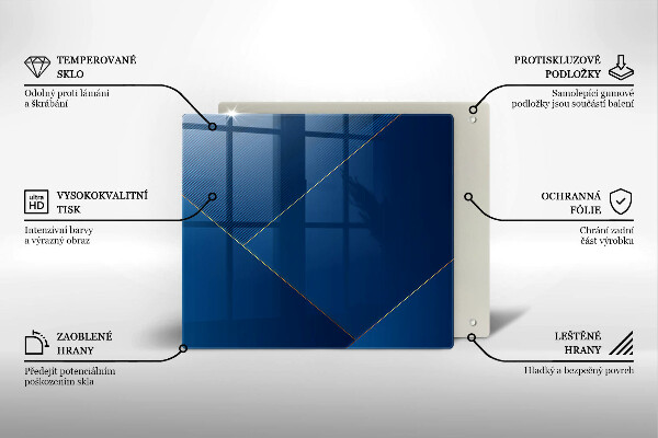 Ceranfeld schutz Moderner Hintergrund