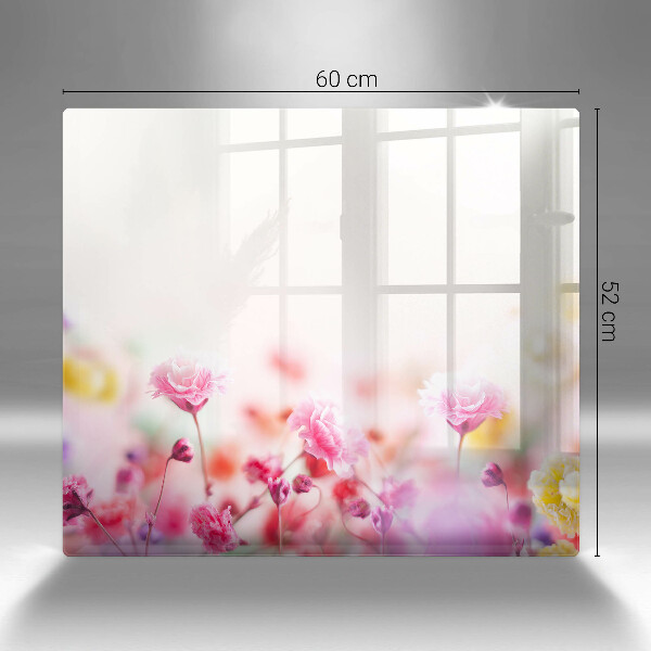 Ceranfeldabdeckung Blumenwiese