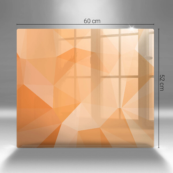 Ceranfeldabdeckung Geometrischer Hintergrund