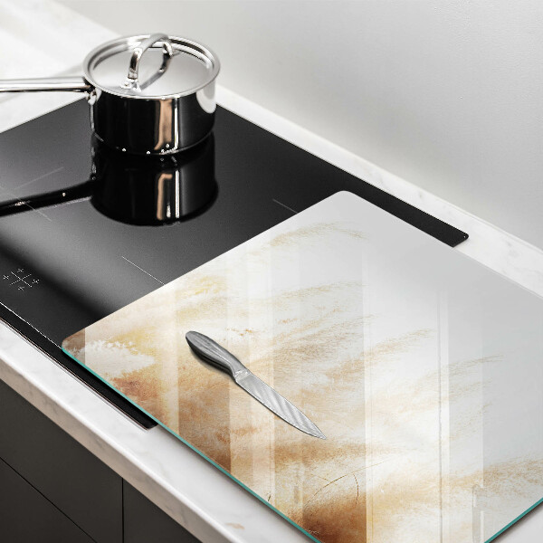 Herdplattenabdeckung Pampasgras