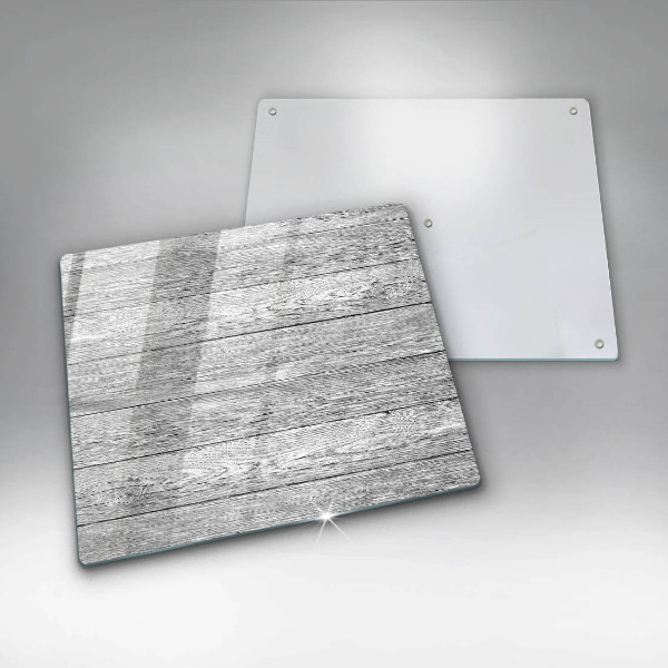 Herdplattenabdeckung Alte Holzbretter