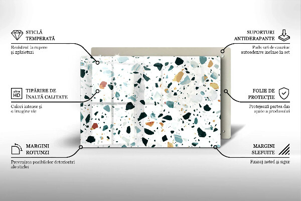 Abdeckung induktionskochfeld Helles Steinzeug