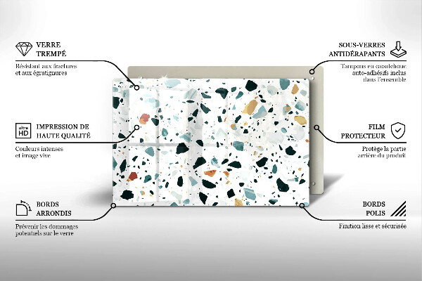 Abdeckung induktionskochfeld Helles Steinzeug