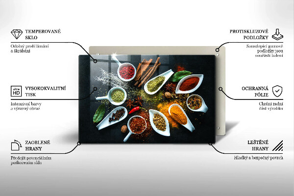 Herdabdeckung Küchengewürze