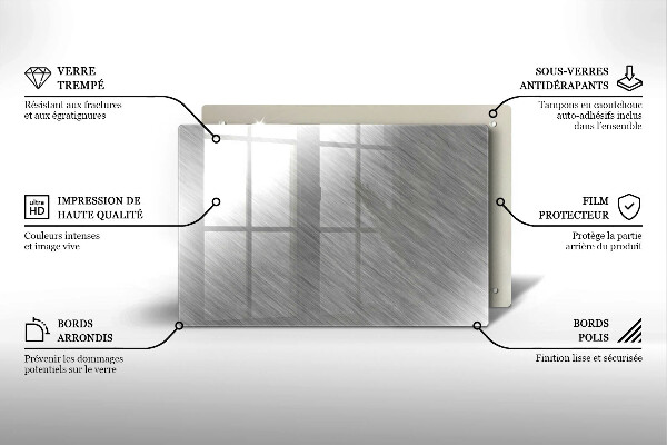 Herdabdeckung Metallbeschaffenheitshintergrund