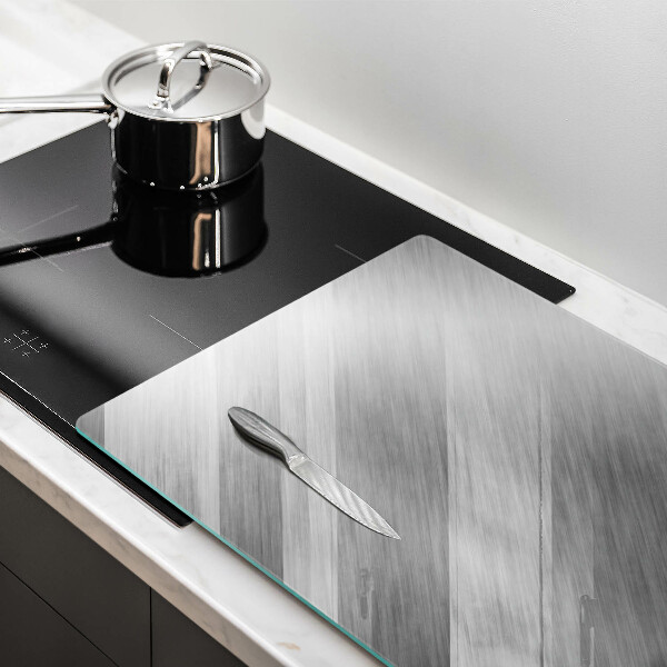 Herdabdeckung Metallbeschaffenheitshintergrund