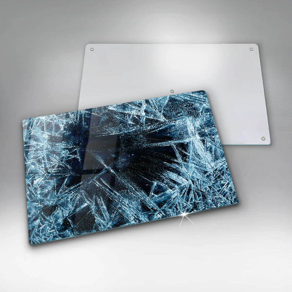 Herdabdeckung Struktur aus scharfem Eis