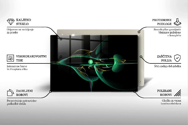 Herdabdeckung Moderne Abstraktion
